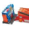 Hot Wheels City Mega Hauler ar glabātuvi līdz 50 automašīnām mērogā 1:64, no 3 gadu vecuma