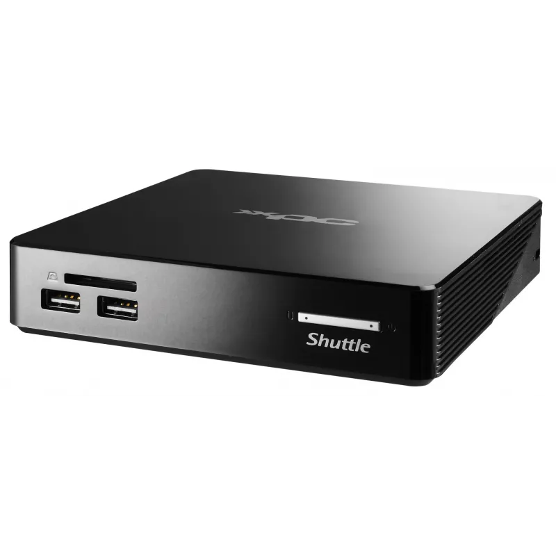 Shuttle XPC nano NS02EV2 Rockchip RK3368 2 GB DDR3L-SDRAM 16 GB eMMC Android 8.1 Netop Mini PC Melns