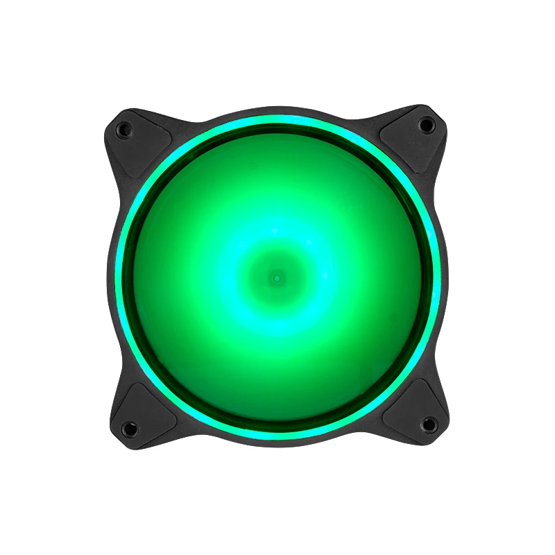 CHIEFTEC ZF-1425RGB 140 mm datora korpusa ventilators, 600–1600 RPM, hidrauliskais gultnis, daudzkrāsu RGB