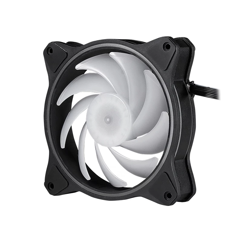 CHIEFTEC ZF-1425RGB 140 mm datora korpusa ventilators, 600–1600 RPM, hidrauliskais gultnis, daudzkrāsu RGB
