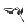 SHOKZ OpenComm2 2025 Upgrade bezvadu Bluetooth kaulu vadītspējas videokonferences austiņas ar USB-C uzlādes pieslēgvietu | 16 st. sarunu laiks, 29 m bezvadu diapazons, 1 st. uzlādes laiks | Ietver trokšņu slāpējošu mikrofona sviru, melnas
