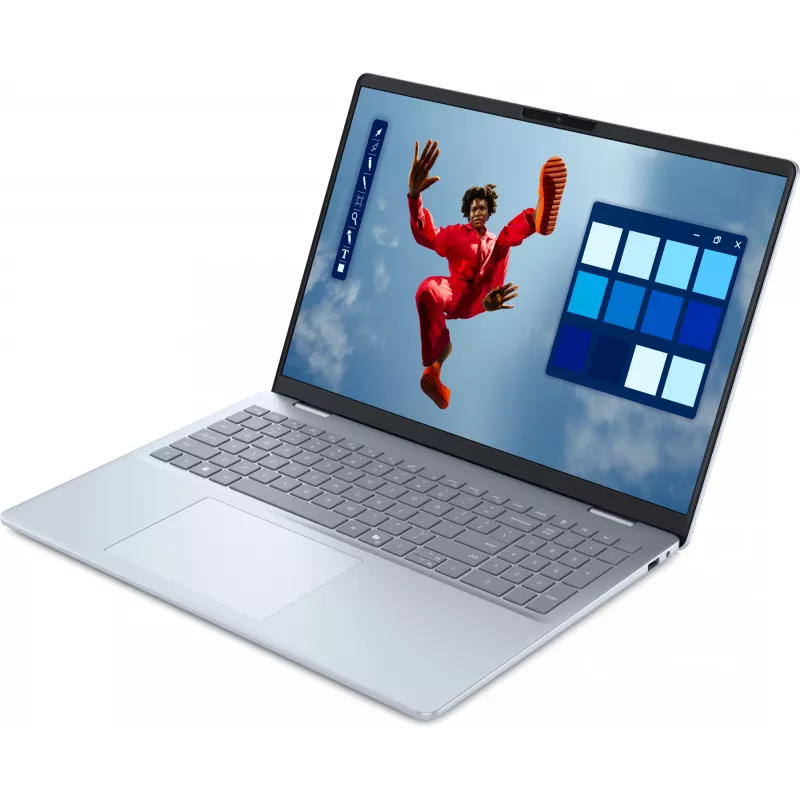 Portatīvais dators Dell 16 Plus DB16250 — Intel Core Ultra 9 288V, 16 collu Quad HD+ skārienekrāns, 32 GB RAM, 1 TB SSD, Windows 11 Pro, zils
