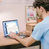 Portatīvais dators Dell 16 Plus DB16250 — Intel Core Ultra 9 288V, 16 collu Quad HD+ skārienekrāns, 32 GB RAM, 1 TB SSD, Windows 11 Pro, zils