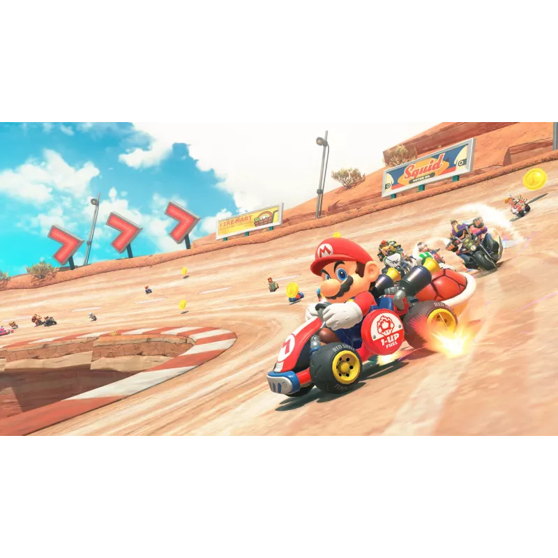 Nintendo Mario Kart World, Nintendo Switch 2, vairāku spēlētāju režīms, fizisks datu nesējs