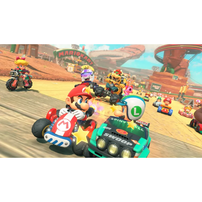 Nintendo Mario Kart World, Nintendo Switch 2, vairāku spēlētāju režīms, fizisks datu nesējs