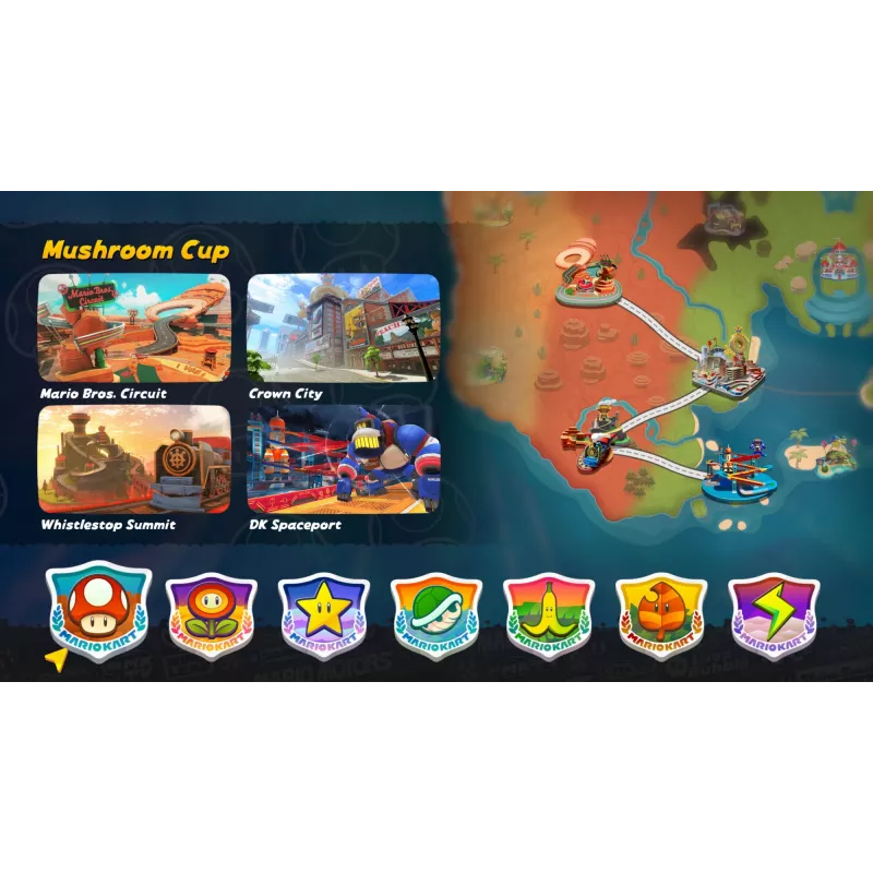 Nintendo Mario Kart World, Nintendo Switch 2, vairāku spēlētāju režīms, fizisks datu nesējs