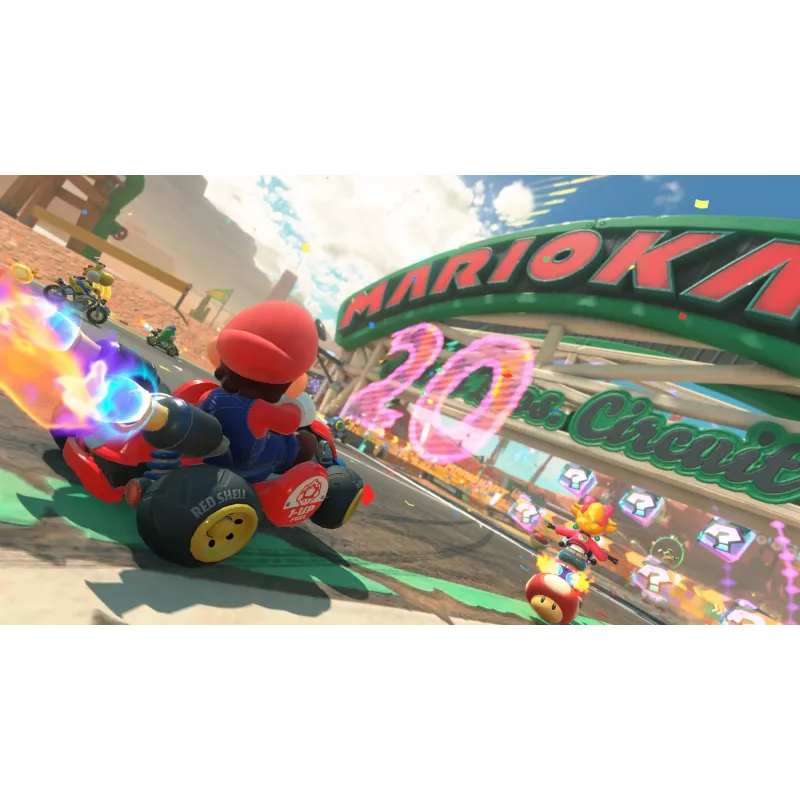 Nintendo Mario Kart World, Nintendo Switch 2, vairāku spēlētāju režīms, fizisks datu nesējs
