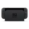 Spēļu konsole NINTENDO Switch 2 melna — 7,9 collu LCD 1920×1080, 120 Hz, 256 GB, 5220 mAh akumulators, Wi‑Fi 6, Bluetooth, HDR10