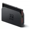 Spēļu konsole NINTENDO Switch 2 melna — 7,9 collu LCD 1920×1080, 120 Hz, 256 GB, 5220 mAh akumulators, Wi‑Fi 6, Bluetooth, HDR10