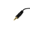 StarTech.com 6 pēdu 3,5 mm stereo audio kabelis - vīr./vīr., 3,5 mm, vīrišķais, 3,5 mm, vīrišķais, 1,8 m, melns