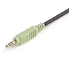 StarTech.com 6 pēdu 4-in-1 USB DVI KVM kabelis ar audio un mikrofonu