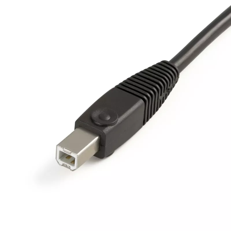 StarTech.com 6 pēdu 4-in-1 USB DVI KVM kabelis ar audio un mikrofonu