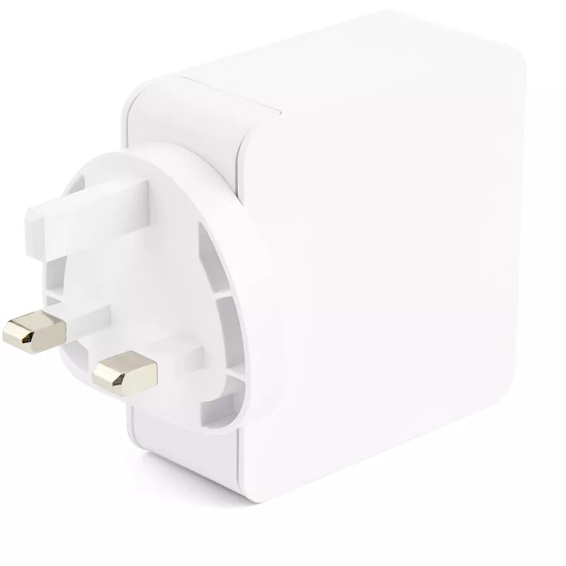 StarTech.com USB C sienas lādētājs - USB C klēpjdatora lādētājs 60W PD - 6 pēdu/2 m kabelis - universāls kompakts Type-C strāvas adapteris - Dell XPS/Lenovo X1 Carbon/HP EliteBook/MacBook - USB IF/CE sertificēts