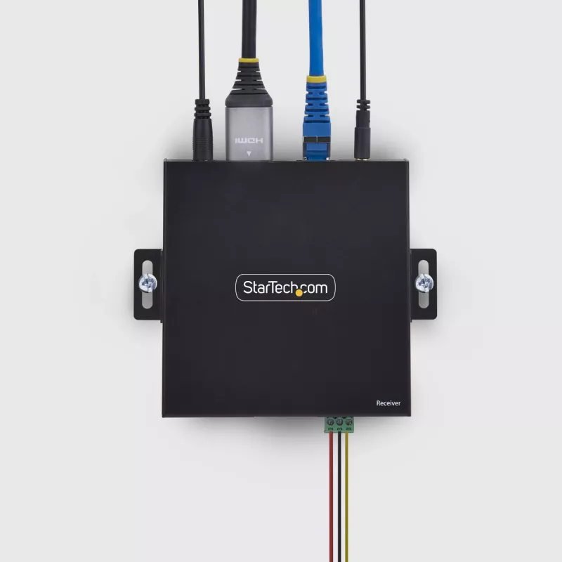 StarTech.com HDMI uztvērējs IP tīklā IH2006 produktu sērijai, 4K 60Hz, bez draiveriem, AVoIP, iekļauts montāžas komplekts, tikai uztvērējs