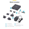StarTech.com HDMI KVM uztvērējs IP tīklam IH2006 produktu sērijai, 4K 60Hz, bez draiveriem, AVoIP, ietver montāžas komplektu, tikai uztvērējs