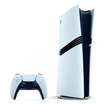 Spēļu konsole Sony PlayStation 5 Pro 2 TB SSD Wi‑Fi, Bluetooth, 8K, 120 Hz, Balta/Melna