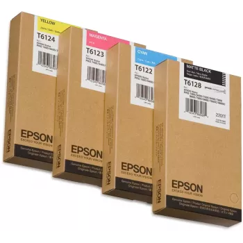 Epson Singlepack Matte Melns T612800 220 ml, Matte Melns, pigmenta tinte, 220 ml, 1 gab.