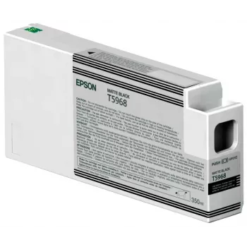 Epson Singlepack Matte Melns T596800 UltraChrome HDR 350 ml, Matēti melna, Pigmenta bāzes tinte, 350 ml, 1 gab.
