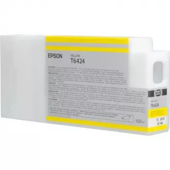 Epson T6424 dzeltenā tintes kasetne (150 ml), dzeltena, pigmenta tinte, 150 ml, 1 gab.