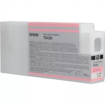 Epson T6426 Vivid Light fuksīna tintes kasetne (150 ml), standarta ietilpība, gaiši fuksīna, pigmenta tinte, 150 ml, 1 gab.