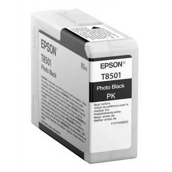 Epson Singlepack Photo Melns T850100, melna, ar pigmentu bāzēta tinte, 80 ml, 1 gab.