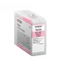 Epson vienas paciņas gaiši fuksīna T850600, Gaiši fuksīna, Pigmenta bāzes tinte, 80 ml, 1 gab.