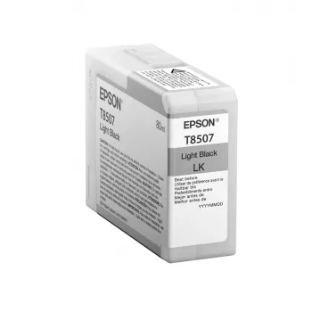 Epson Singlepack gaiši melns T850700, Gaiši melns, Pigmenta tinte, 80 ml, 1 gab.