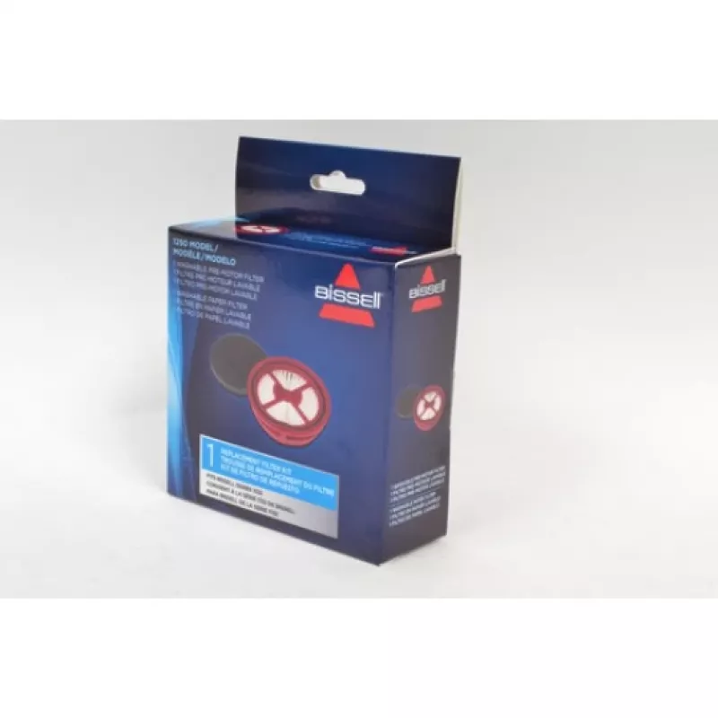 Bissell putekļsūcēja filtrs - Vac & Steam, Melns, Sarkans, Balts, Vac & Steam, Kaste, 1 gab.