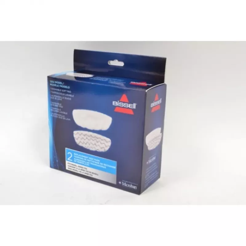 Bissell Vac & Steam - Mop Pads, balta, Vac & Steam, kaste, 2 gab.