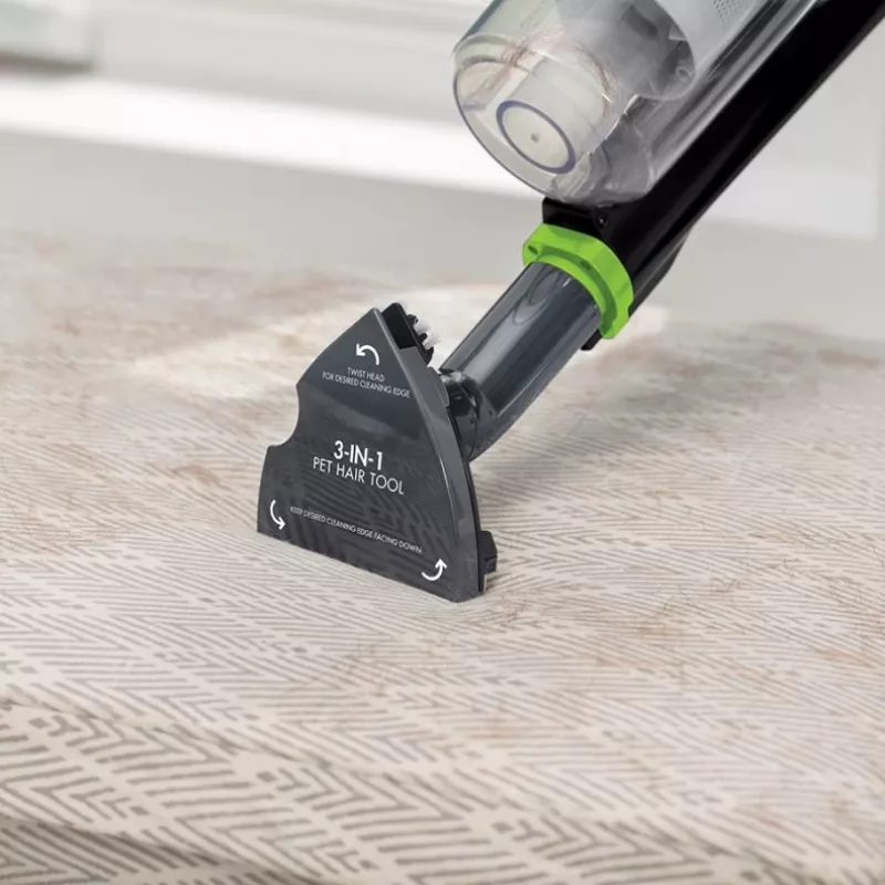 Bissell Multireach Active 3-in-1 mājdzīvnieku spalvu mēbeļu uzgalis, Mēbeļu uzgalis, Rokas putekļsūcējs, Melns, Bissell, MultiReach Active 21V, 140 mm