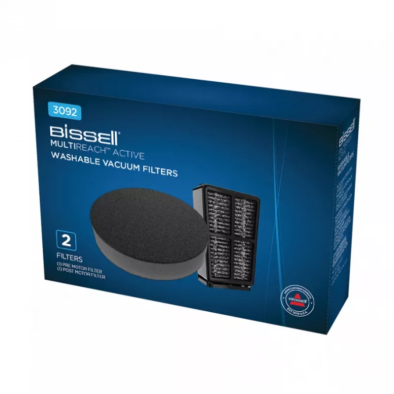 Bissell Multireach Active mazgājamie putekļsūcēja filtri, Filtrs, Rokas putekļsūcējs, Melns, Bissell, MultiReach Active 21V, 110 mm