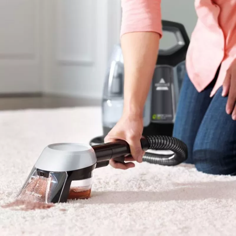 Bissell SpotClean Pet Plus paklāju tīrīšanas iekārta Sausā un mitrā Melna, Caurspīdīga