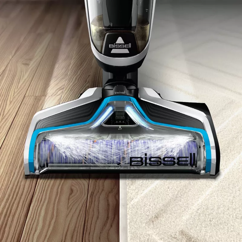Bissell 2582Q stick vacuum/electric broom Upright vacuum Battery Dry&wet Bagless 250 W Melns, Blue, Silver