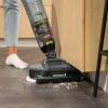 Bissell SpinWave + Vac Pet Pro Stick vacuum baterija Dry&wet Cyclonic Dust bag 0.4 L Melns, pelēka