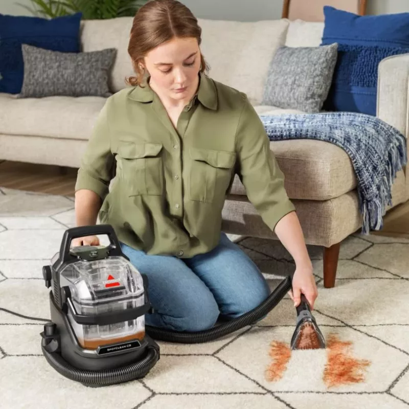 Bissell SpotClean C9 Pro paklāju tīrīšanas iekārta Rokas Melna