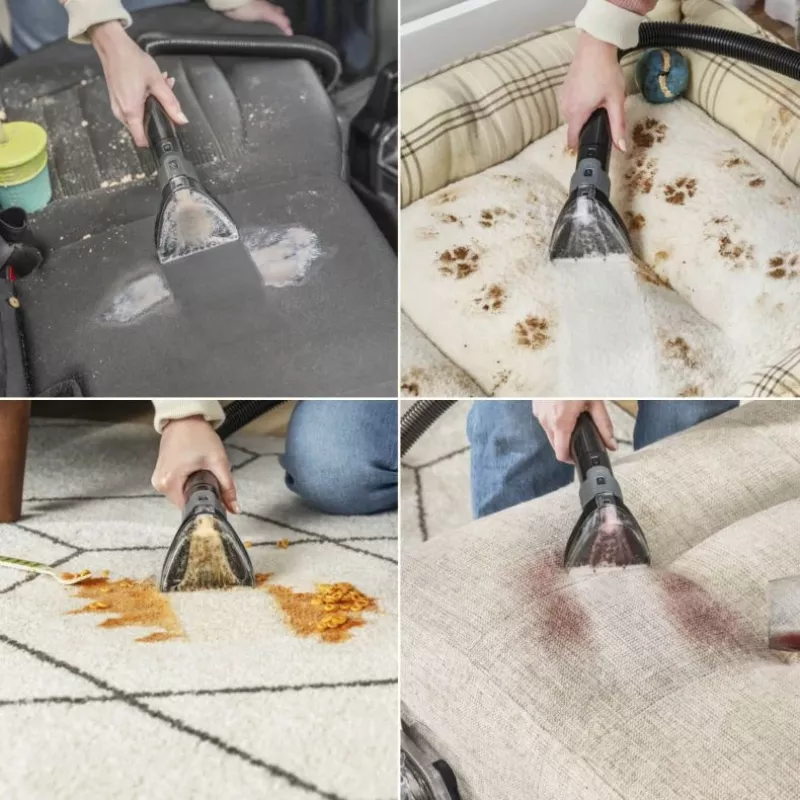 Bissell SpotClean C9 Pro paklāju tīrīšanas iekārta Rokas Melna