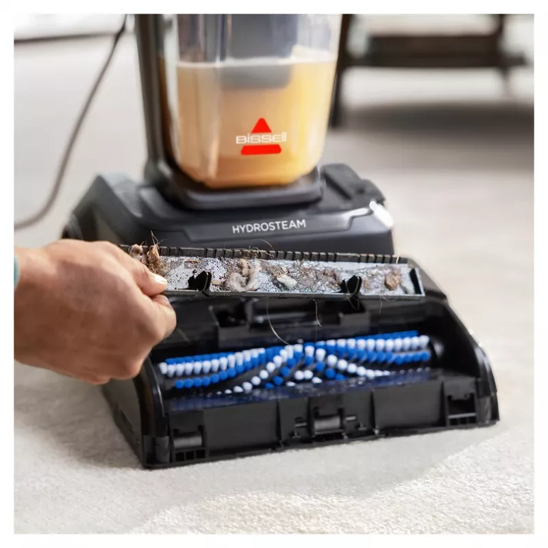 Bissell PowerWash HydroSteam paklāju tīrīšanas iekārta Stumjama Dziļa Melna, Zila, Titāna