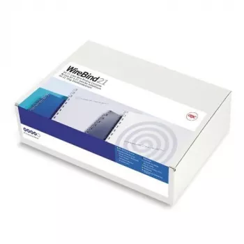 GBC Binding Wires MultiBind 8mm, Sudrabota, 130 loksnes, A4, 187 mm, 88 mm, 100 gab.