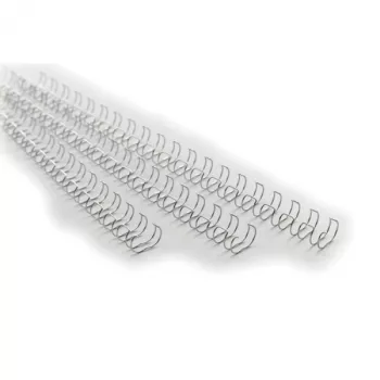 GBC Binding Wires MultiBind 10mm, Sudrabaina, 130 loksnes, A4, 228 mm, 104 mm, 100 gab.