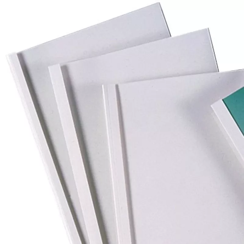 GBC Standard ThermaBind® vāks A4 1,5 mm, A4, Papīrs, Balts, 15 loksnes, 210 mm, 297 mm