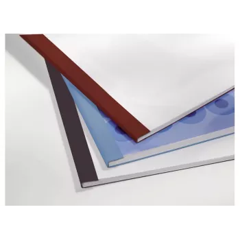 GBC Thermal Binding Covers Standard A4 8mm, A4, PVC, balts, 60 loksnes, 240 g/m², 8 mm