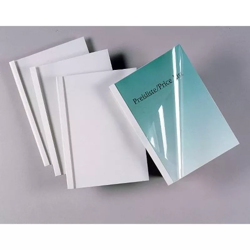 GBC Thermal Binding Covers Standard A4 15mm, A4, balts, 496 mm, 317 mm, 15 mm, 50 gab.