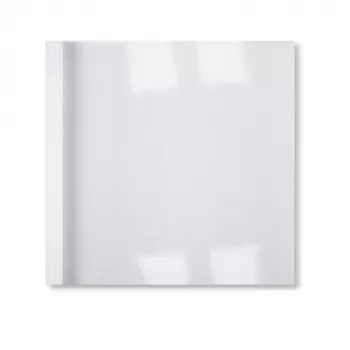 GBC LinenWeave termoiesiešanas vāki 3mm balti (100), A4, PVC, balts, 30 loksnes, 100 gab.
