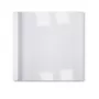 GBC LinenWeave termoiesiešanas vāki 3mm balti (100), A4, PVC, balts, 30 loksnes, 100 gab.