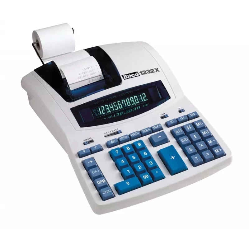 Rexel drukas kalkulators Ibico 1232X Professional 12 ciparu, 290 mm, 375 mm, 375 mm