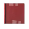 GBC LeatherGrain Thermal Binding Covers 1,5mm Red (100), A4, PVC, Red, Transparent, Matt, 15 sheets, 1.5 mm