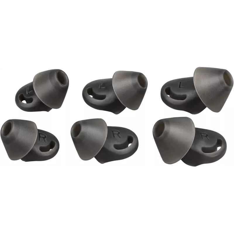 POLY Voyager 6200 Medium Eartips Melns ausu uzliku/gredzenu komplekts