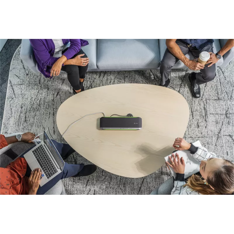 HP Poly Sync 60 Speakerphone, Sudraba, Windows 10, Windows 11, MacOS, RoHS, Federal Communications Commission (FCC), CE, 37 mm, 116 mm