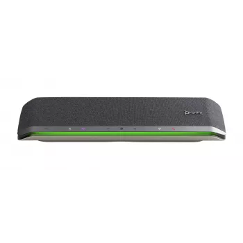 HP Poly Sync 60 Microsoft Teams sertificēts skaļrunis, sudraba krāsa, RoHS, Federālo sakaru komisija (FCC), CE, 37 mm, 116 mm, 394 mm, 1 kg