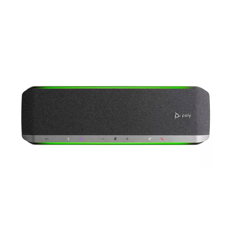 HP Poly Sync 60 Microsoft Teams sertificēts skaļrunis, sudraba krāsa, RoHS, Federālo sakaru komisija (FCC), CE, 37 mm, 116 mm, 394 mm, 1 kg